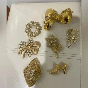 Various Pins Costume Jewelry